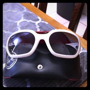 Authentic Ray-Ban sunglasses.